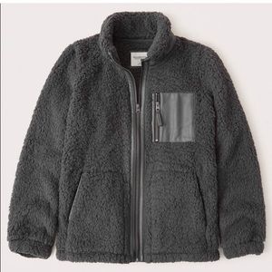 Abercrombie & Fitch Teddy Zip up Jacket
